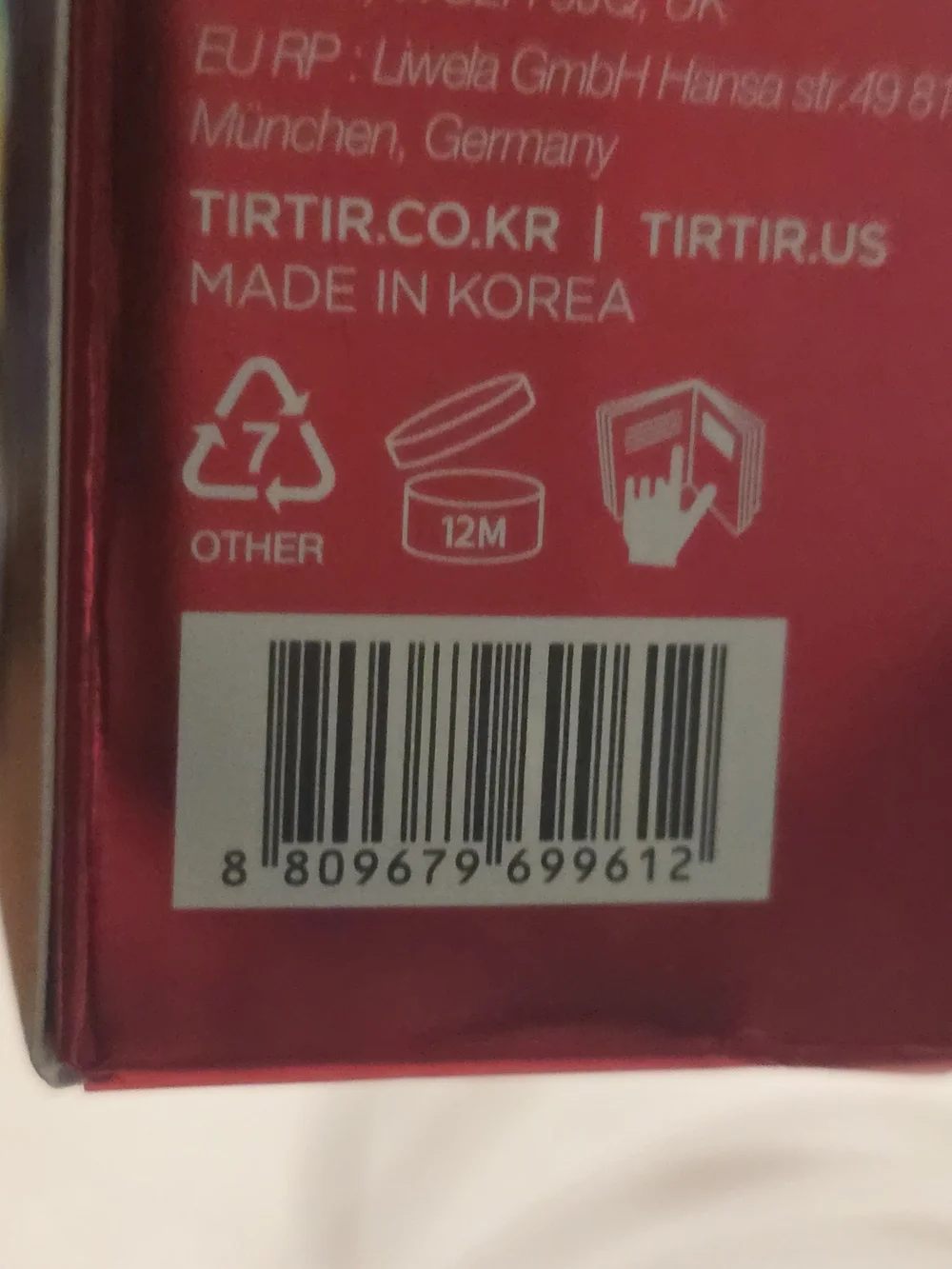 Tirtir Mask Fit Makeup Fixer – BNIB
